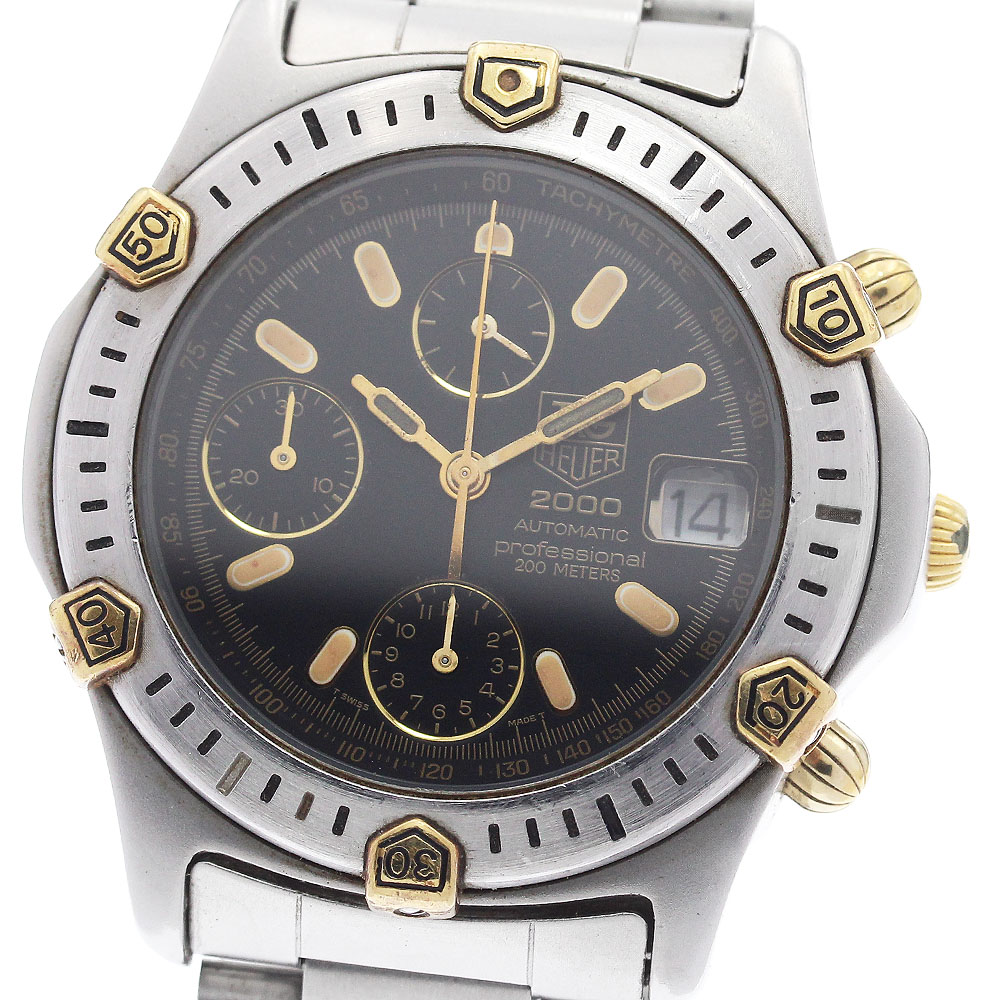 タグホイヤー TAG HEUER 165.306 2000続きもの クロノグラフ 自動小銃一巻き メンズ _951266【中古】