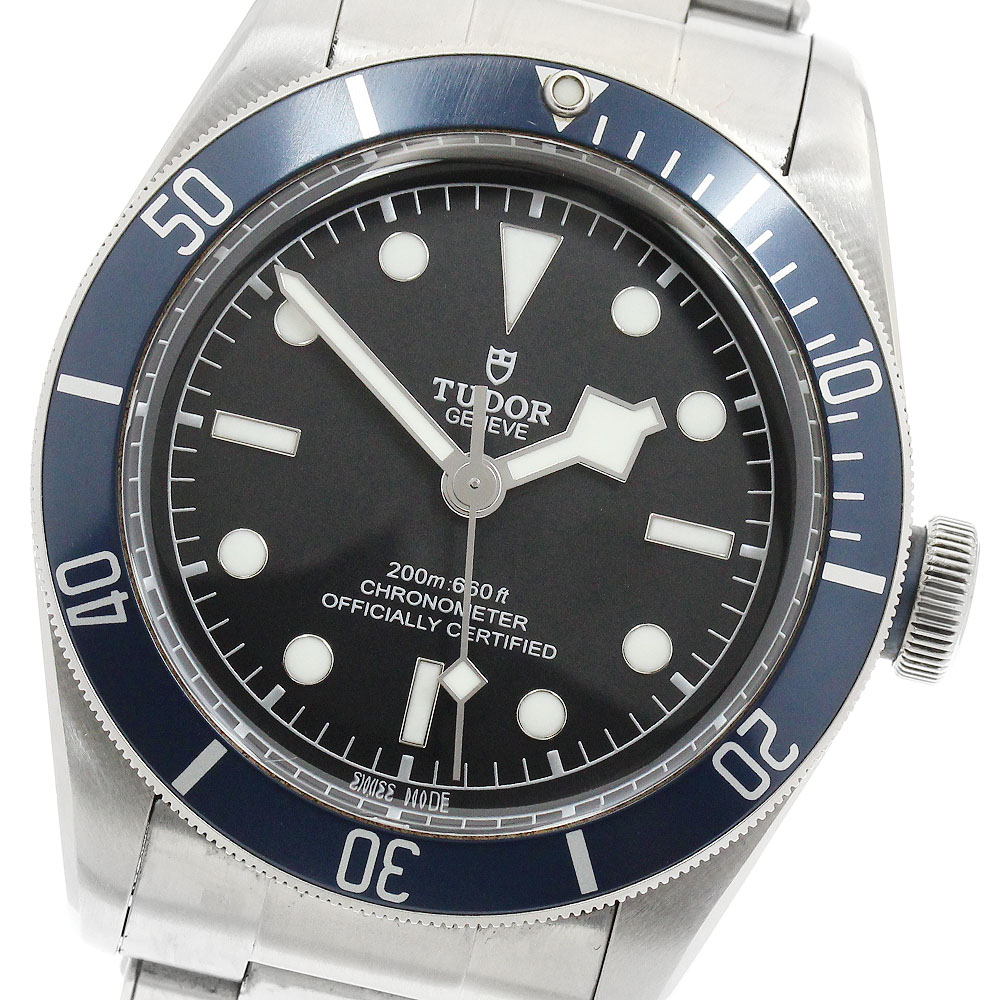 チュードル TUDOR 79230B ヘリテージ ブラックベイ 自動巻き メンズ 良品 保証書付き_955723【中古】｜CLOSER
