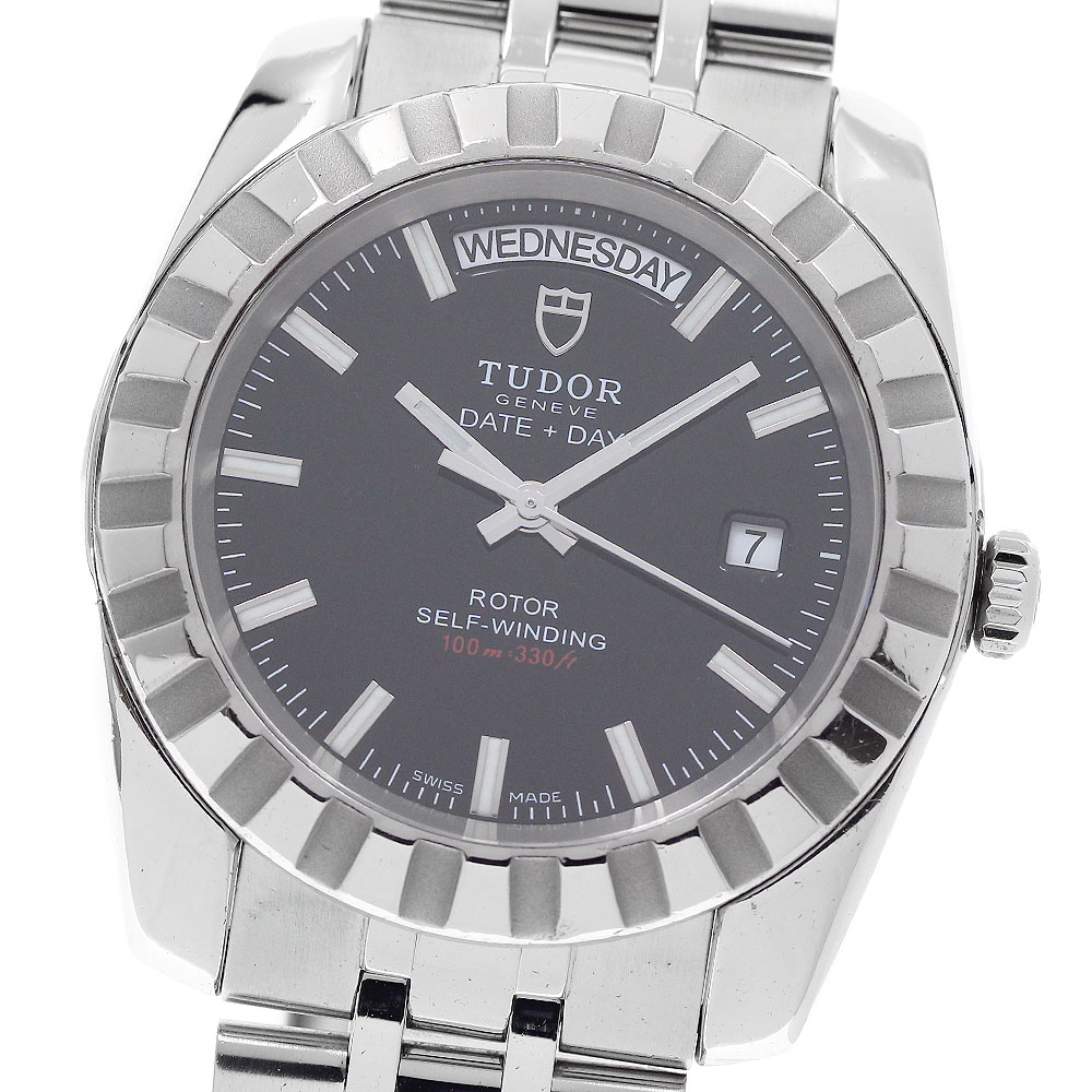 チュードル TUDOR 23010 古典派音楽 デイトデイ 自動小銃一巻き メンズ _949608【中古】