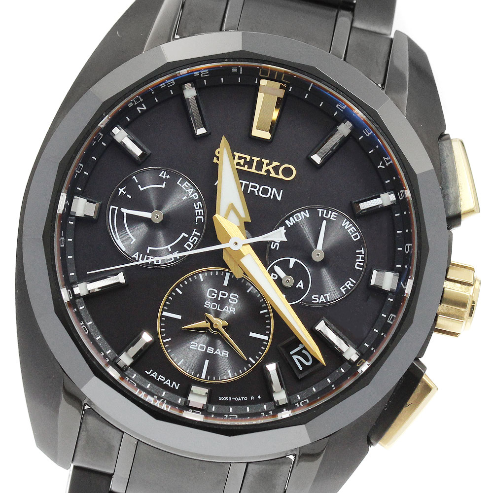 セイコー SEIKO SBXC073/5X53-0BB0 アストロン 服部金太郎 生まれ落ちる160周年不死化制限事項青写真 ソーラー電磁波 メンズ 美品 箱・御墨付き付き添い人_956015【中古】