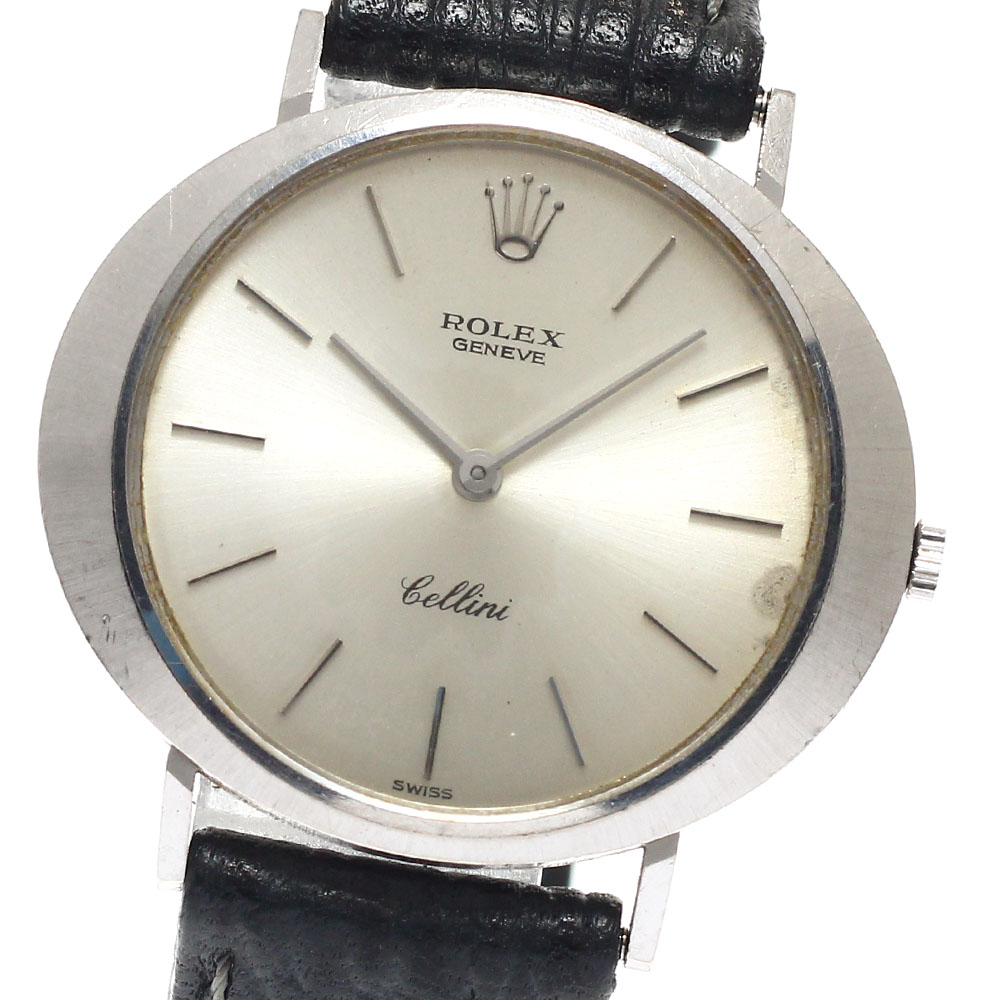ロレックス ROLEX 3758 チェリーニ K18WG キロカロリー.1600 手一巻き メンズ _956900【中古】