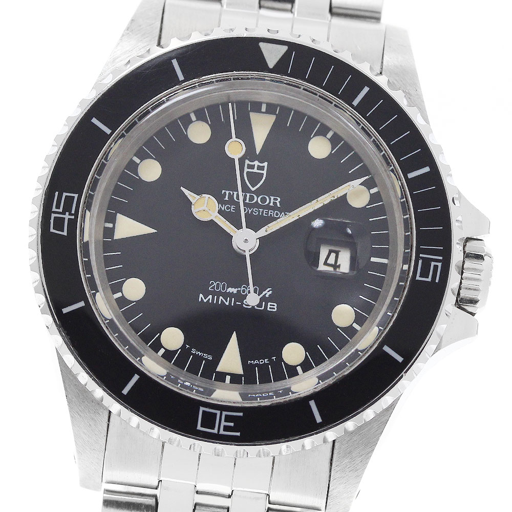 チュードル TUDOR 94400 大公 オイスターデイト ミニ補欠選手 デイト 自動小銃一巻き ボーイズ 御墨付き付き添い人_957272【中古】