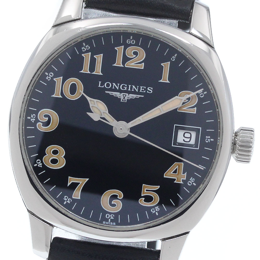 ロンジン LONGINES L2.198.4 肝ったま デイト 石英 ボーイズ 良品 _957605【中古】