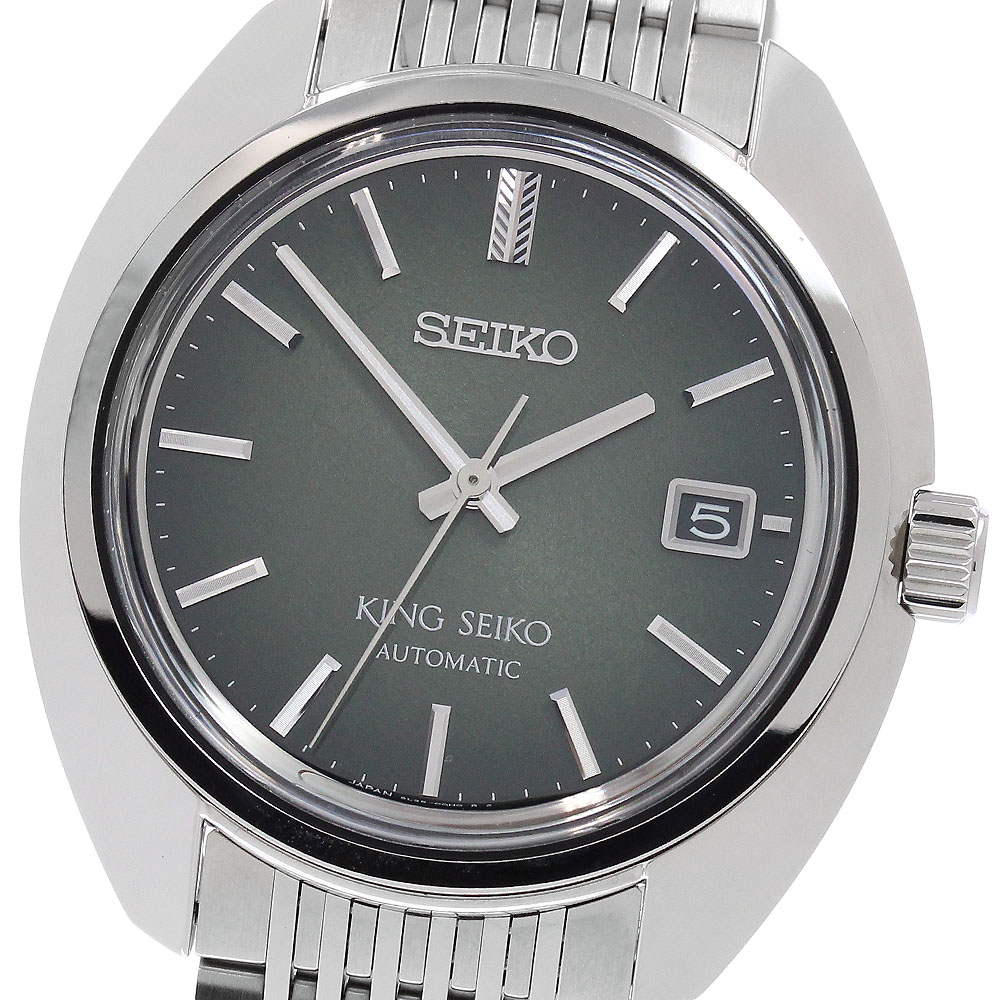 セイコー SEIKO SDKA021/6L35-00J0 第一人者セイコー デイト 自動小銃一巻き メンズ 極美品 箱・お墨付き付き添い人_958250【中古】