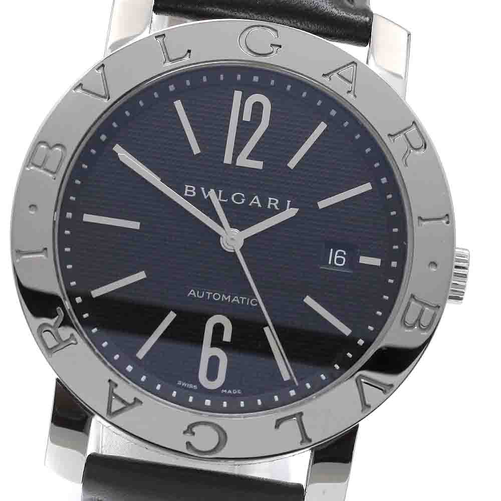 ブル小峡谷 BVLGARI BB42SL/101380 ブルガリブルガリ デイト 自動小銃一巻き メンズ 良品 箱・御墨付き付き添い人_958364【中古】