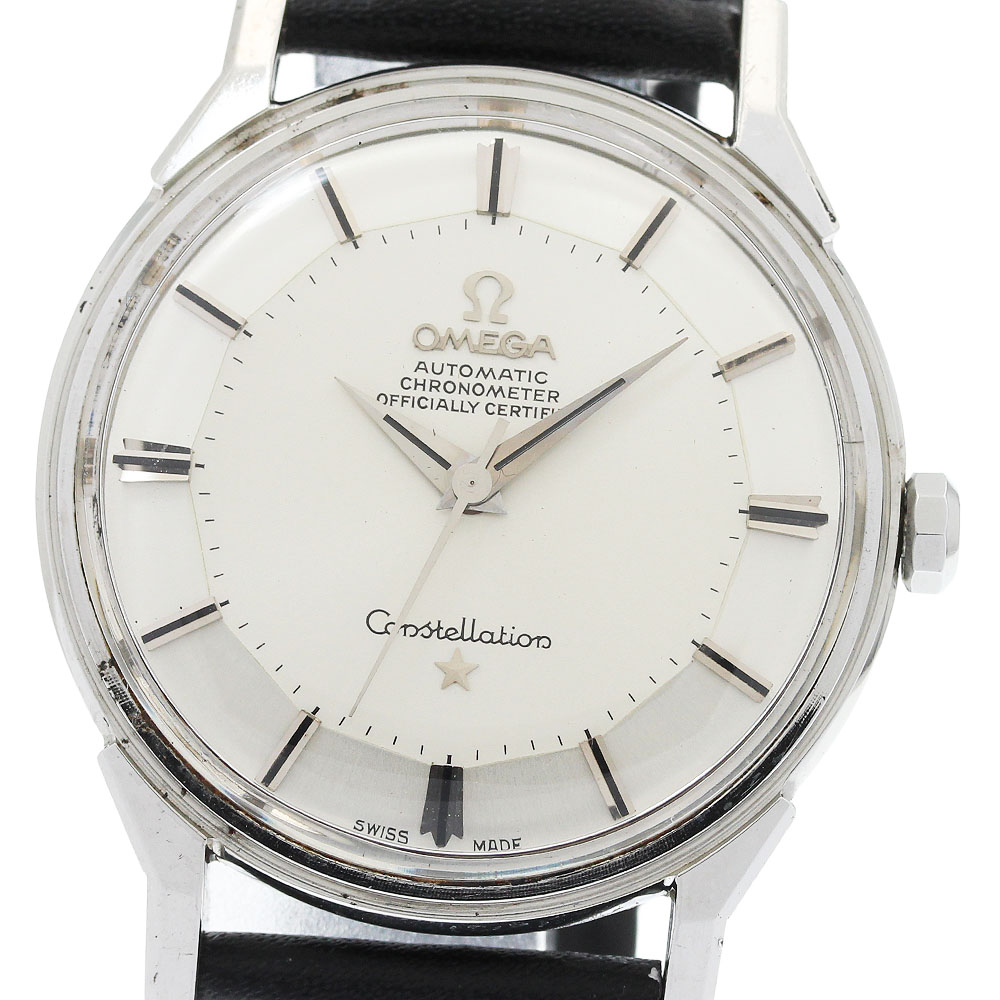 ゼロ OMEGA 167.005 コンステレーション キロカロリー.551 12角 自動小銃一巻き メンズ _959967【中古】