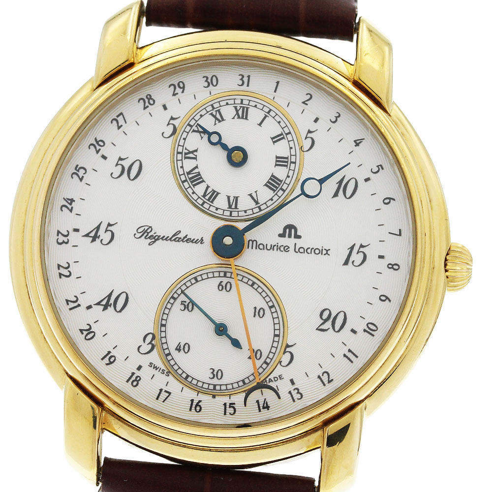 モーリスラクロア MAURICE LACROIX 53401 マスターピース レギュレーター スモールセコンド 手巻き メンズ _956630【中古】|CLOSER