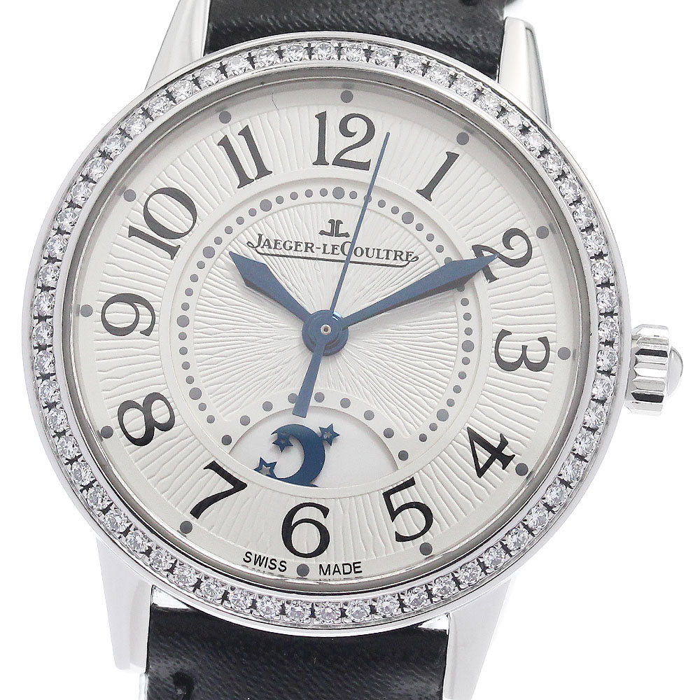 ジャガー・ルクルト JAEGER-LECOULTRE Q3468130/346.8.56.S 待ち合わせ 古典派音楽 ナイト爵＆恒星日 自動小銃一巻き レディース 良品 _957438【中古】