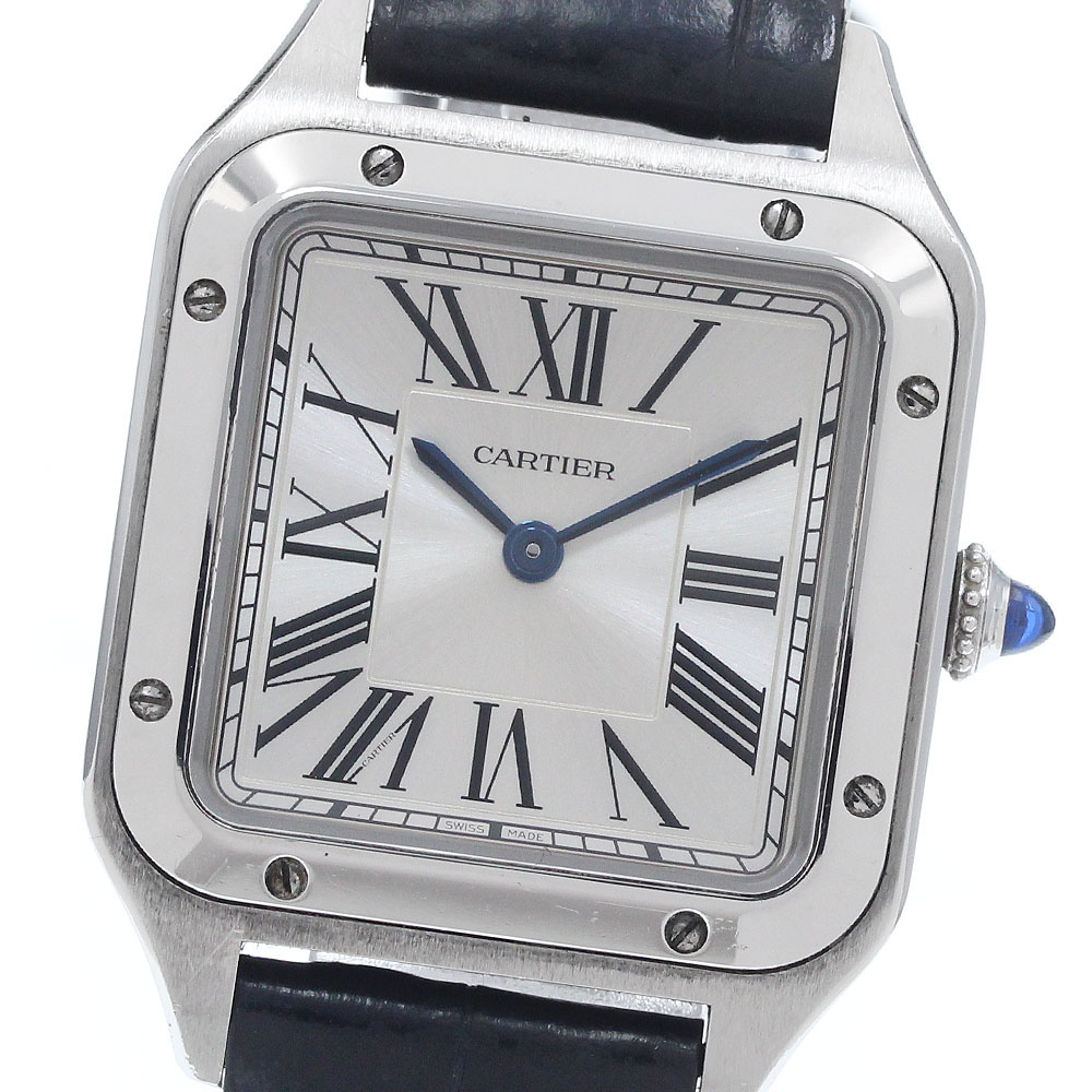 カルティエ CARTIER WSSA0023 サントスデュモン SM 石英 レディース 御墨付き付き添い人_958807【中古】