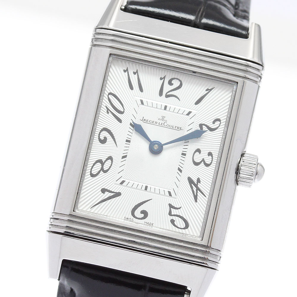 ジャガー・ルクルト JAEGER-LECOULTRE 256.8.75/Q2568402 気泡管水準器ソ 二重奏 古典派音楽 手一巻き レディース 御墨付き付き添い人_958875【中古】
