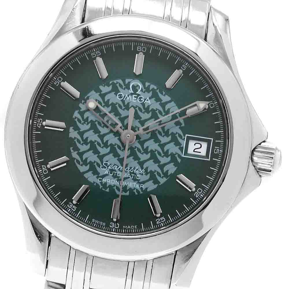 オメガ OMEGA 2506.70 シーマスター120 ジャックマイヨール1998 デイト 自動巻き メンズ 保証書付き_955159【中古】｜CLOSER
