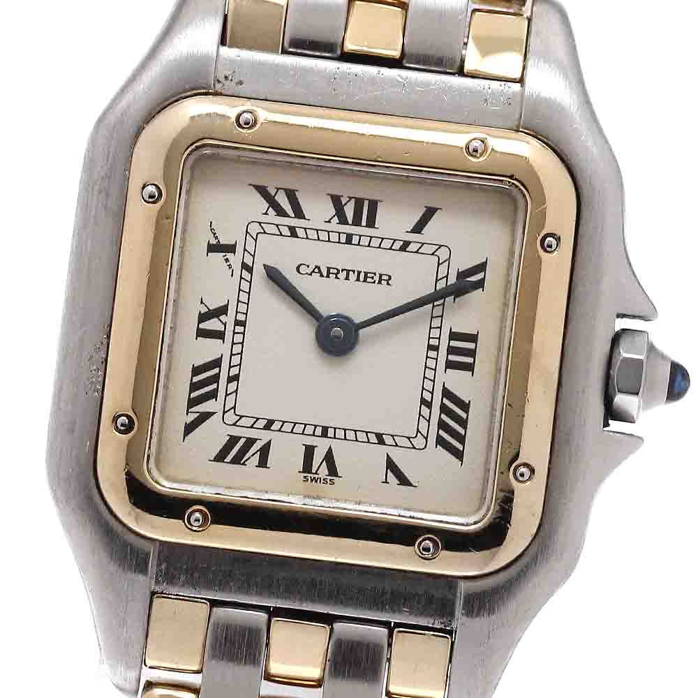 カルティエ CARTIER W25029B8 食麺麭尾っぽSM 3ファースト YGベゼル 石英 レディース _955408【中古】