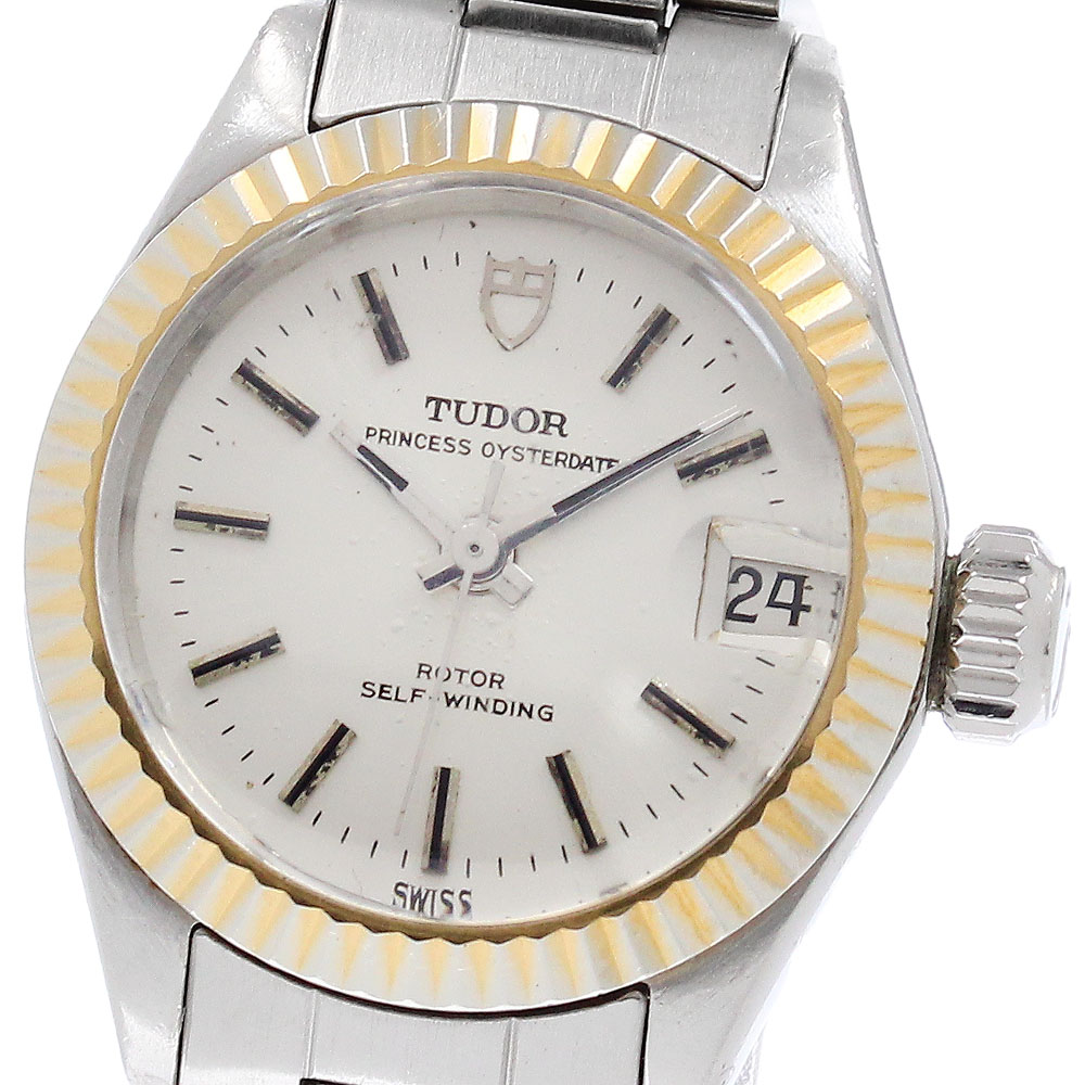 チュードル TUDOR 7592/4 お姫様 オイスターデイト 自動小銃一巻き レディース _957154【中古】