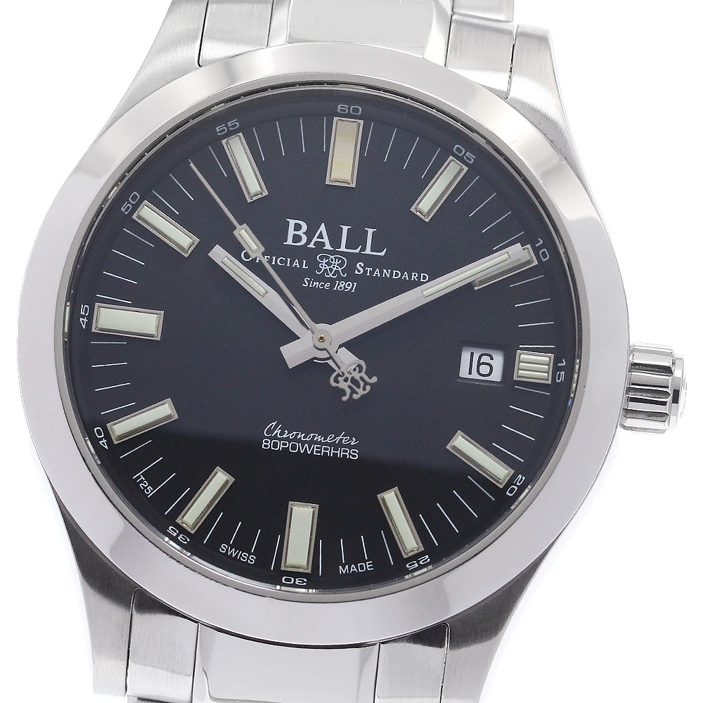 ボールウォッチ BALLWATCH NM2032C 科学技術者M マーベライト デイト 自動小銃一巻き メンズ 箱付き添い人_954704【中古】