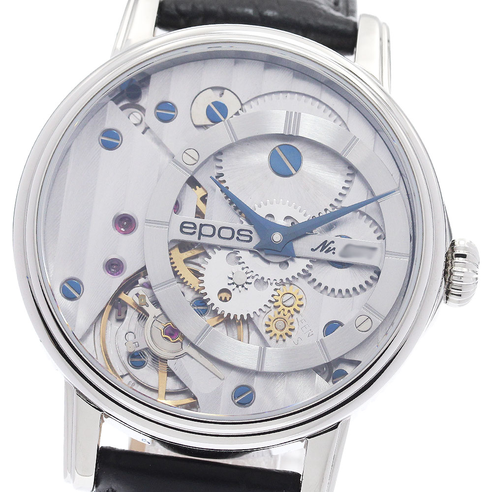 エポス EPOS 3435CGSL ヴェルン 手一巻き メンズ 極美品 お墨付き付き添い人_959932【中古】