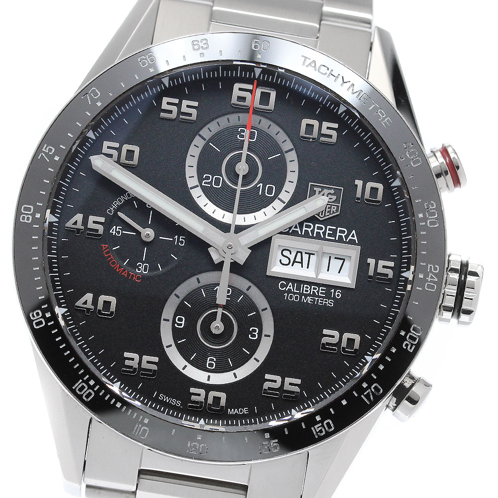 タグホイヤー TAG HEUER CV2A1R.BA0799 カレラ キャリバー16 クロノグラフ 自動小銃一巻き メンズ 良品 お墨付き付き添い人_954269【中古】