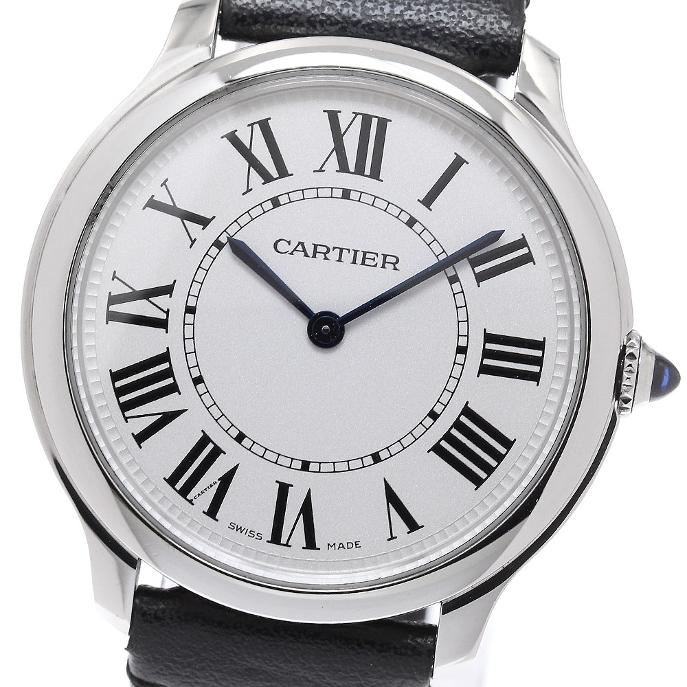 カルティエ CARTIER WSRN0031 ロンド帆柱 ドゥ カルティエ 36MM オンライン制限事項 石英 メンズ _960376【中古】