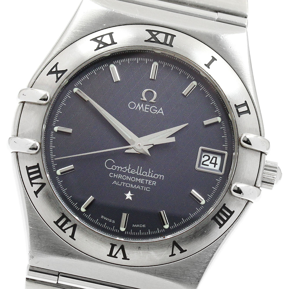 ゼロ OMEGA 1502.40 コンステレーション デイト 自動小銃一巻き メンズ _740275【中古】