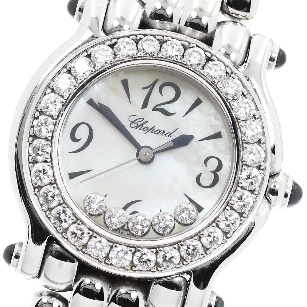 ショパール Chopard 27/8275-23/11 心うれしい運動競技 5P金剛石 石英 レディース _957467【中古】