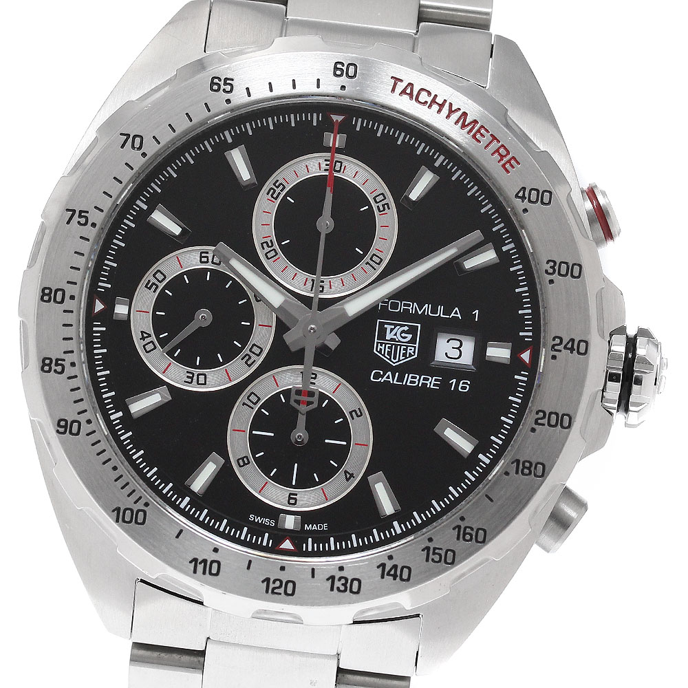 タグホイヤー TAG HEUER CAZ2010.BA0876 範式1 キャリバー16 クロノグラフ 自動小銃一巻き メンズ 御墨付き付き添い人_961413【中古】