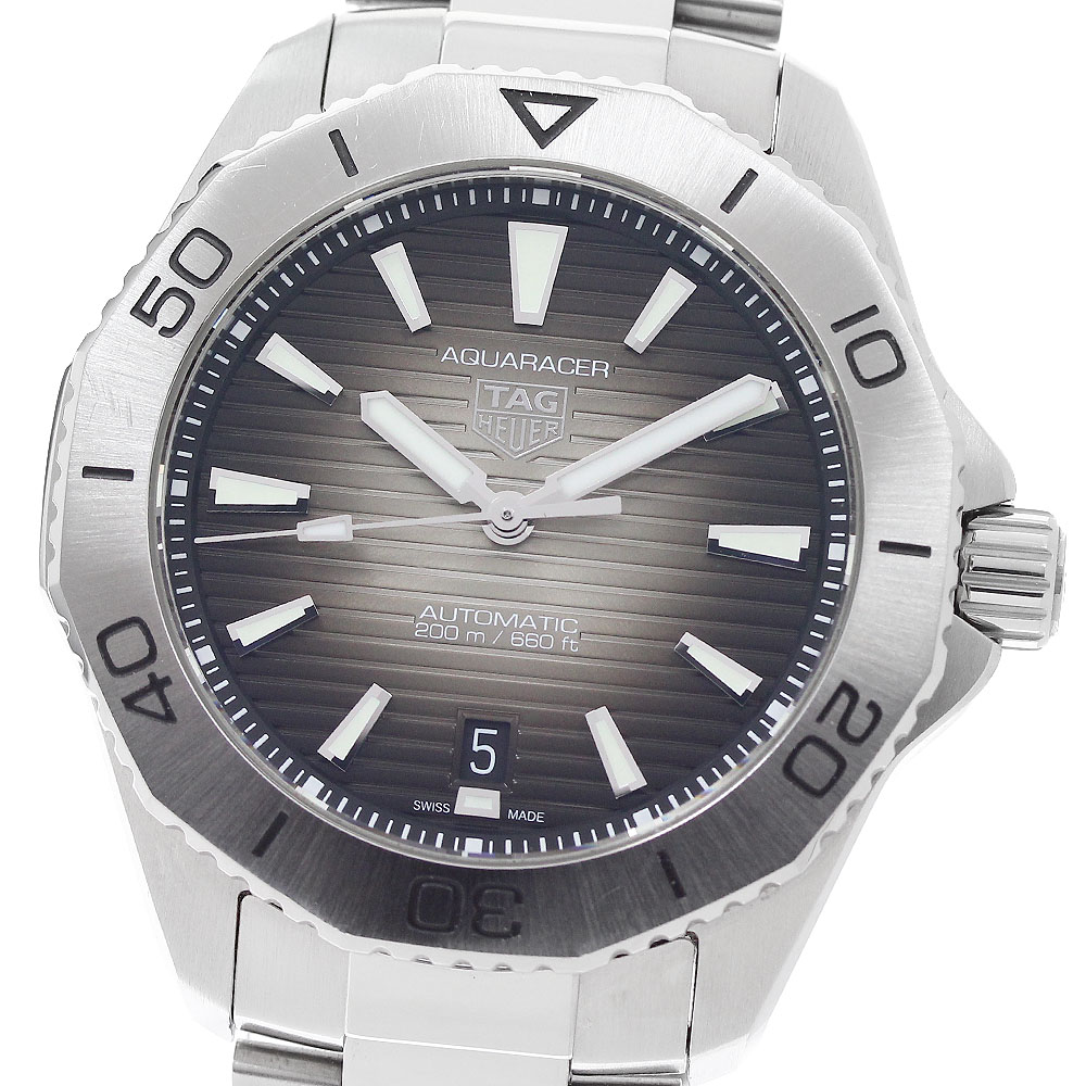 タグホイヤー TAG HEUER WBP2110-0 アクアレーサー デイト 自動小銃一巻き メンズ 良品 _952271【中古】