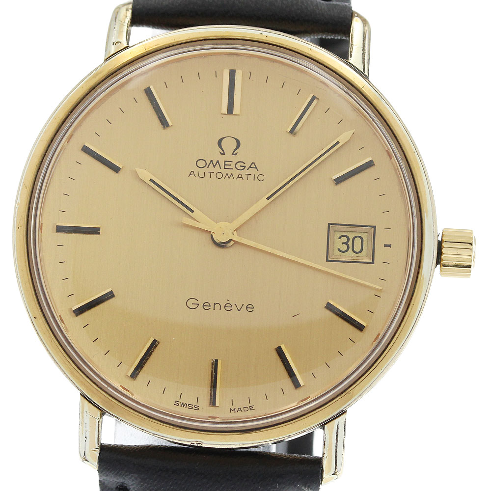 オメガ OMEGA MD166.763 ジュネーブ デイト Cal.1012 自動巻き メンズ _955363【中古】|CLOSER