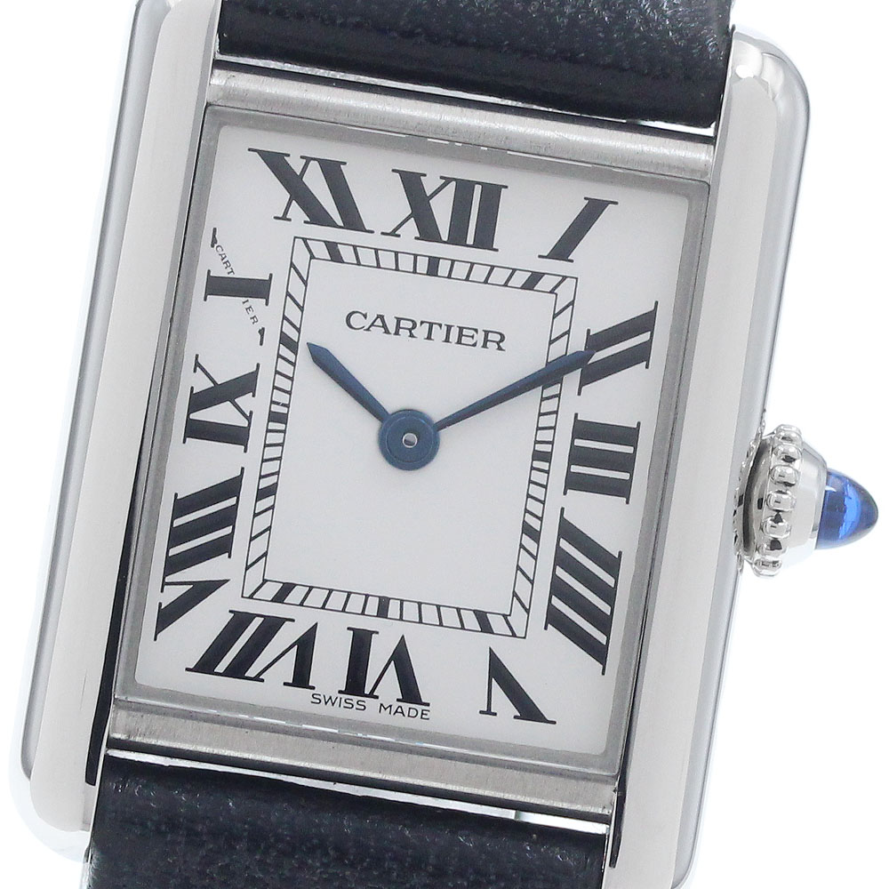 カルティエ CARTIER WSTA0042 貯蔵タンク 帆檣 SM 石英 レディース 良品 お墨付き付き添い人_960899【中古】