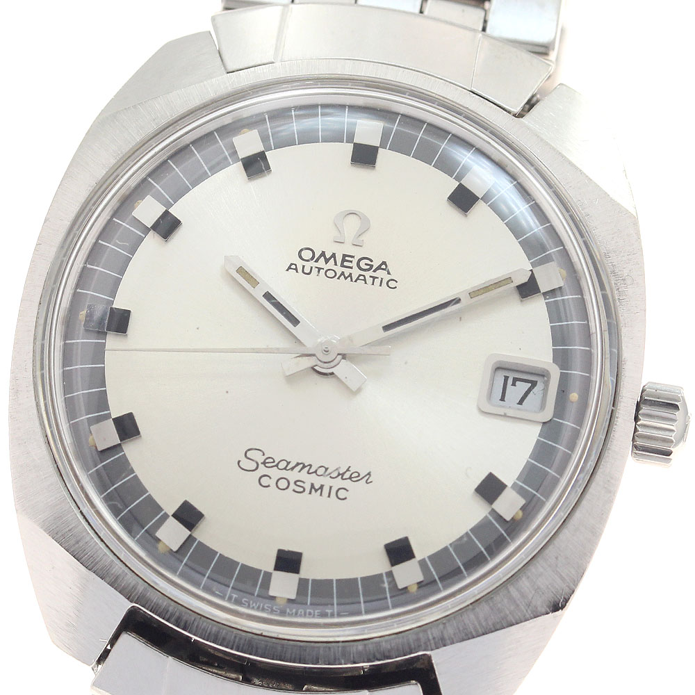 ゼロ OMEGA 166.022-T00L 105 シーマスターコスミック デイト 自動小銃一巻き メンズ _955397【中古】