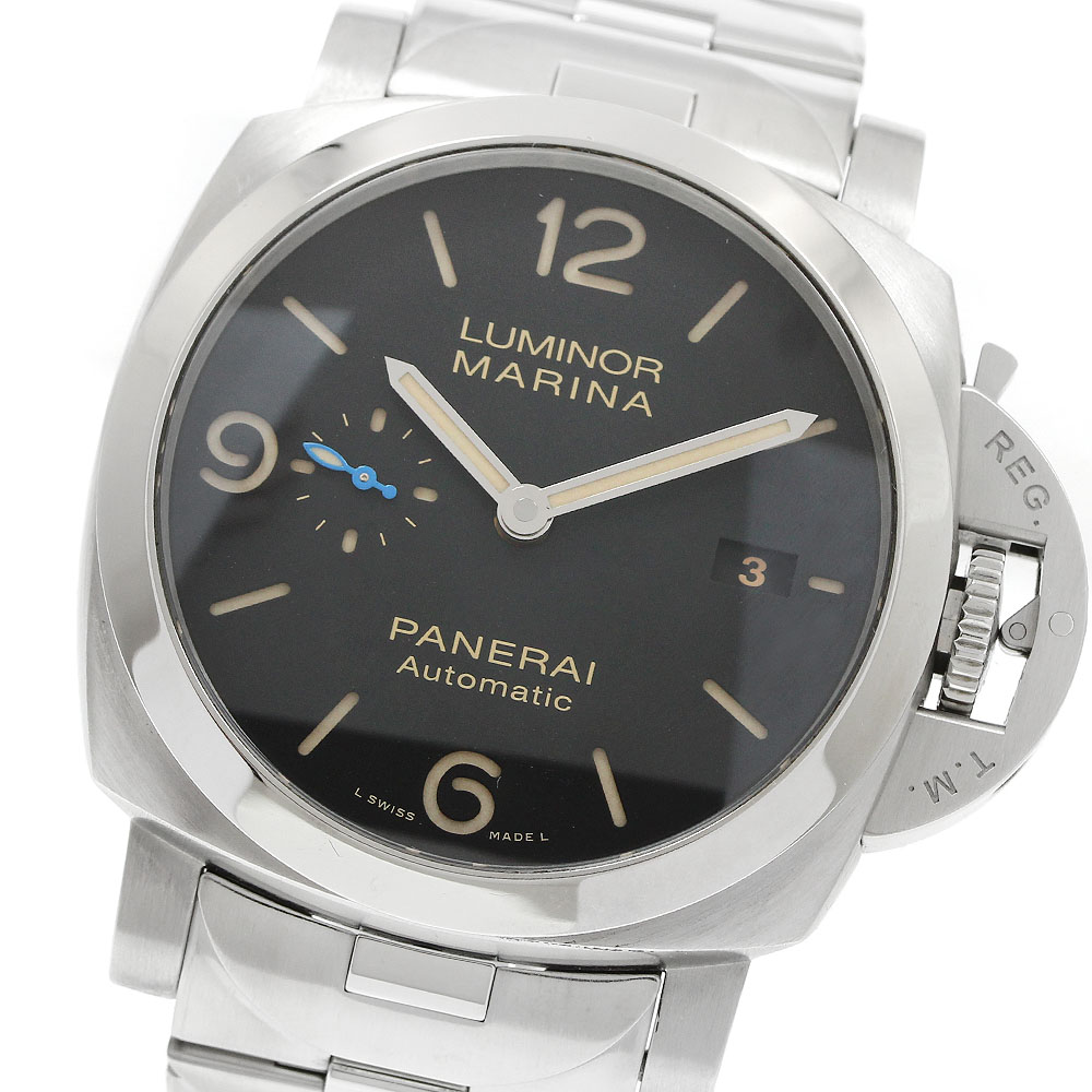 パネライ PANERAI PAM00723 ルミノール マリーナ 1950 3デイズ アッチャイオ 自動巻き メンズ 良品 箱付き_958321【中古】｜CLOSER