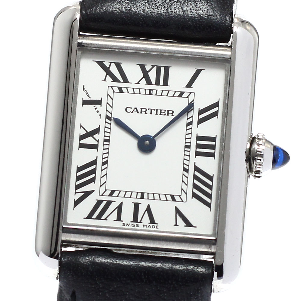 カルティエ CARTIER WSTA0042 貯蔵タンク 帆檣 SM 石英 レディース _960842【中古】