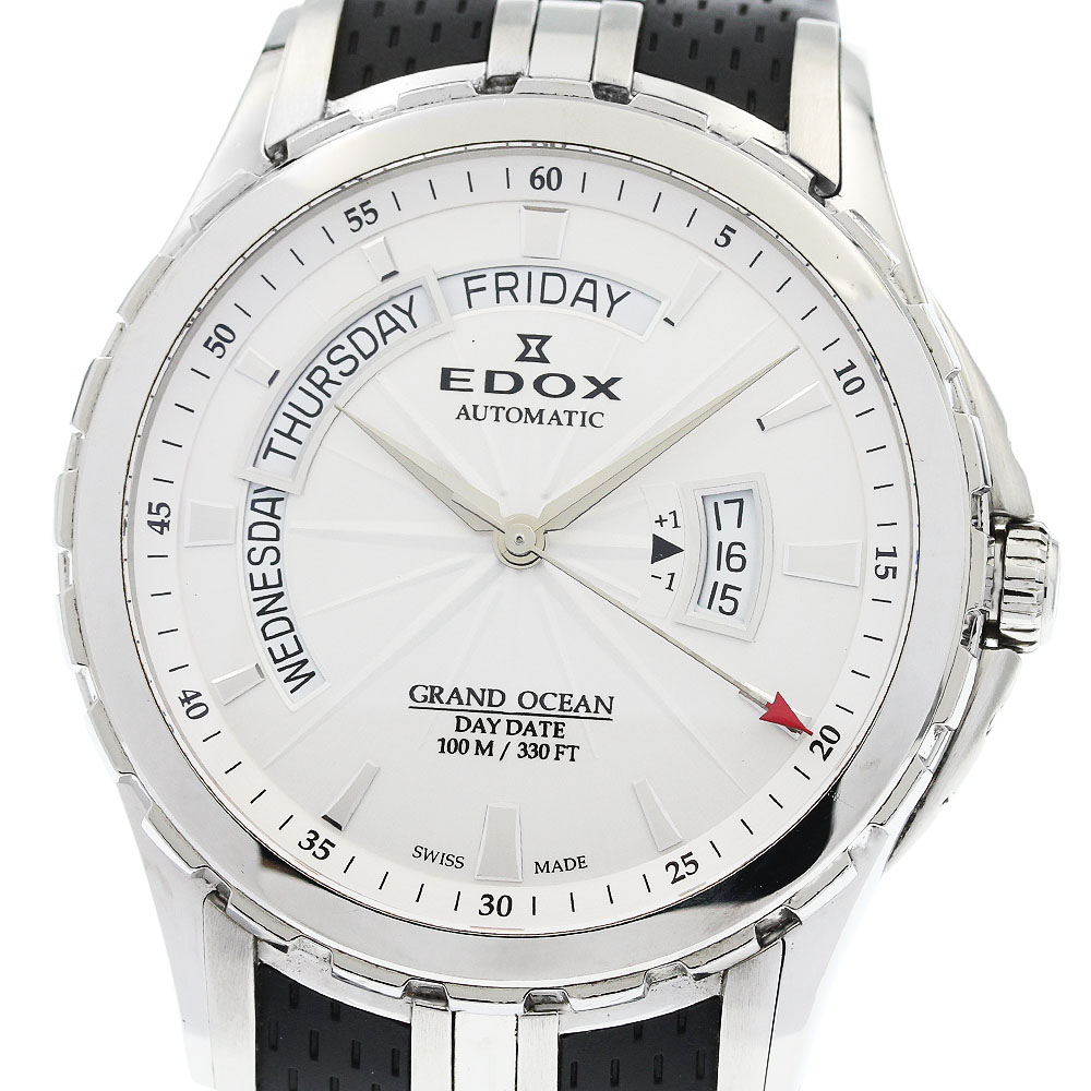 エドックス EDOX 83006-3-AIN 地びた大海原 デイデイト 自動小銃一巻き メンズ _958199【中古】
