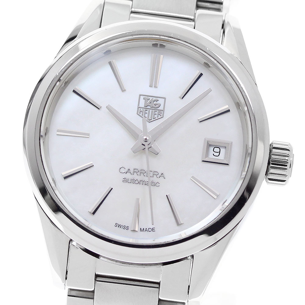 タグホイヤー TAG HEUER WAR2411-3 カレラ デイト 自動小銃一巻き レディース 箱付き添い人_959424【中古】