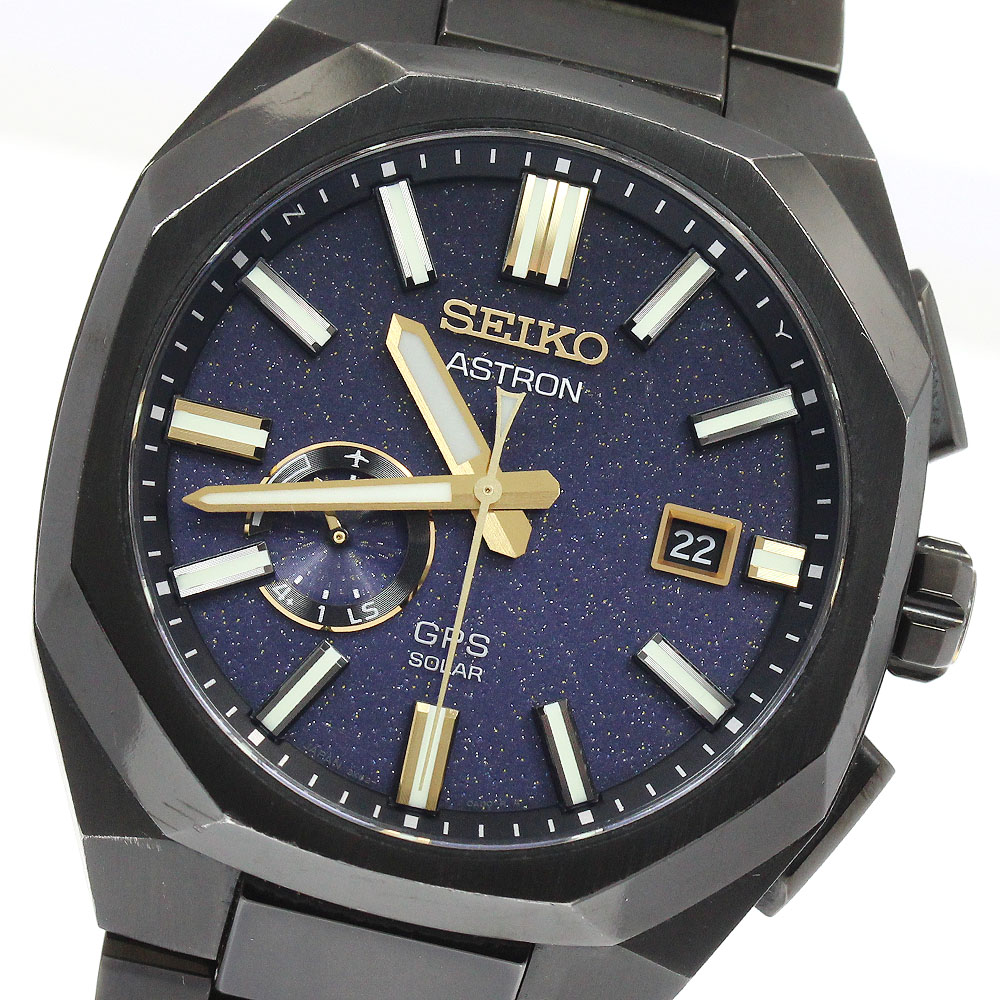 セイコー SEIKO SBXD021/3X62-0AD0 アストロン ネクスター Starry Sky 2024制限事項真似形 GPS ソーラー電磁波 メンズ 箱・お墨付き付き添い人_959580【中古】