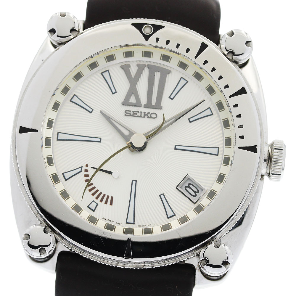 セイコー SEIKO SBLA039/5R65-0AA1 ガランテ デイト 三春運転 メンズ _960560【中古】