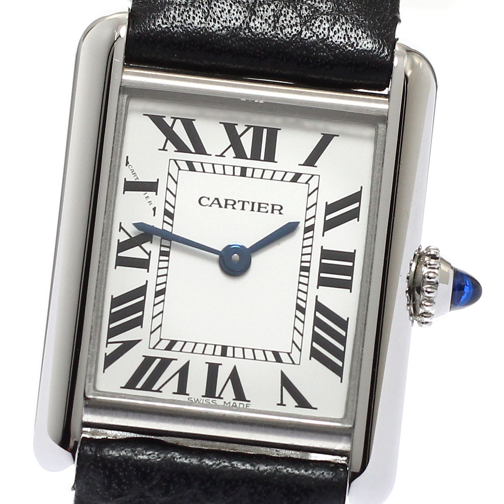 カルティエ CARTIER WSTA0042 貯蔵タンク 帆檣 SM 石英 レディース 良品 お墨付き付き添い人_960860【中古】