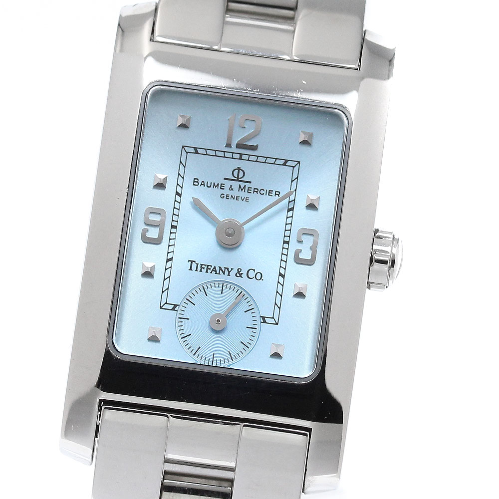 ボーム＆メルシェ Baume \u0026 Mercier MV045139 ティファニー 共同研究 ハンプトン 石英 レディース お墨付き付き添い人_959368【中古】