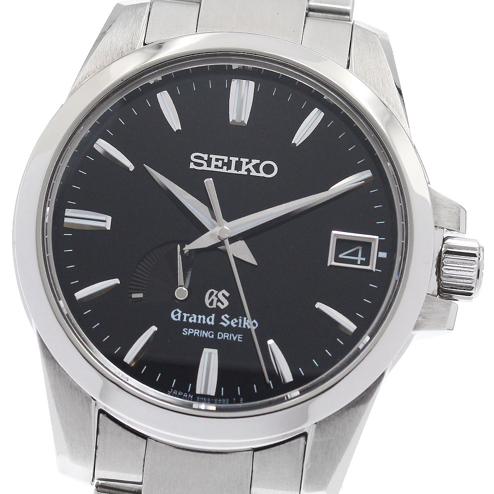 セイコー SEIKO SBGA027/9R65-0AG1 地びたセイコー デイト 力強さ取っておく 春月運転 メンズ 箱付き添い人_959882【中古】
