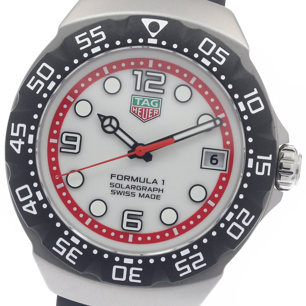 タグホイヤー TAG HEUER WBY111A 範式1 ソーラーグラフ記録 キロカロリー.TH50-00 リミテッドエディション メンズ 極美品 箱・お墨付き付き添い人_962812【中古】