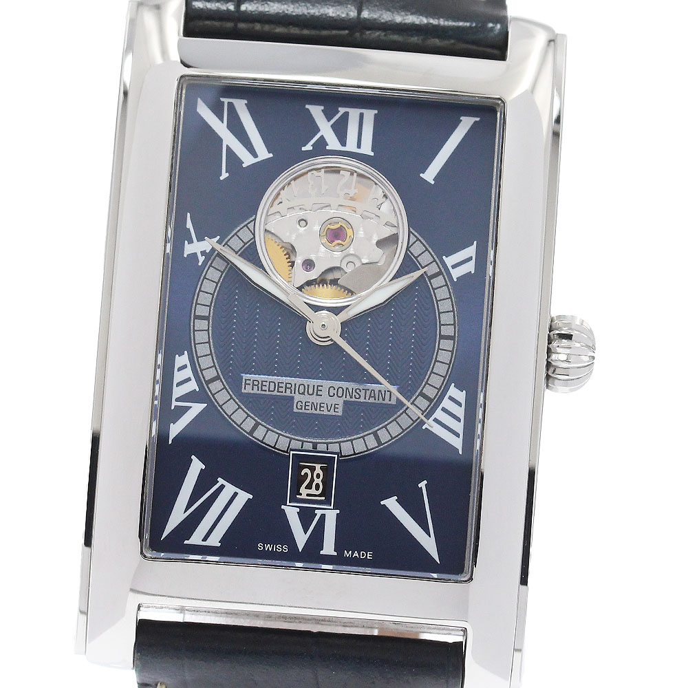 フレデリック・変わらない FREDERIQUE CONSTANT FC-303/310/315X4C4/5/6 カレ ハート形音楽的リズム デイト 自動小銃一巻き メンズ 箱・御墨付き付_960082【中古】