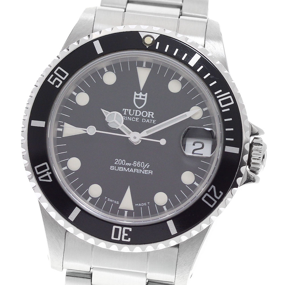 チュードル TUDOR 75190 プリンスデイト 補欠選手マリーナ デイト 自動小銃一巻き ボーイズ 良品 _962478【中古】