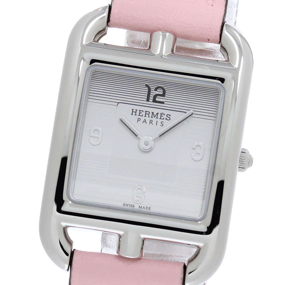 エルメス HERMES CC1.210a ケープコッド 石英 レディース 良品 箱・お墨付き付き添い人_962850【中古】