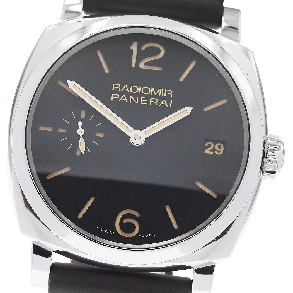 パネライ PANERAI PAM00514 ラジオ受信機食用粉 1940 3デイズ デイト 手一巻き メンズ 良品 お墨付き付き添い人_960441【中古】