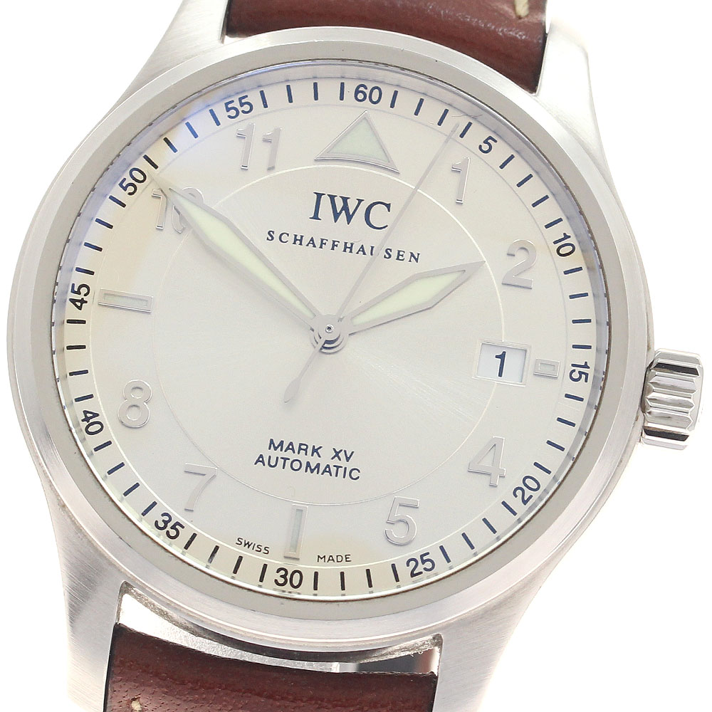 IWC IWC SCHAFFHAUSEN IW325313 スピットファイヤー 見澄ますXV デイト 自動小銃一巻き メンズ _955551【中古】