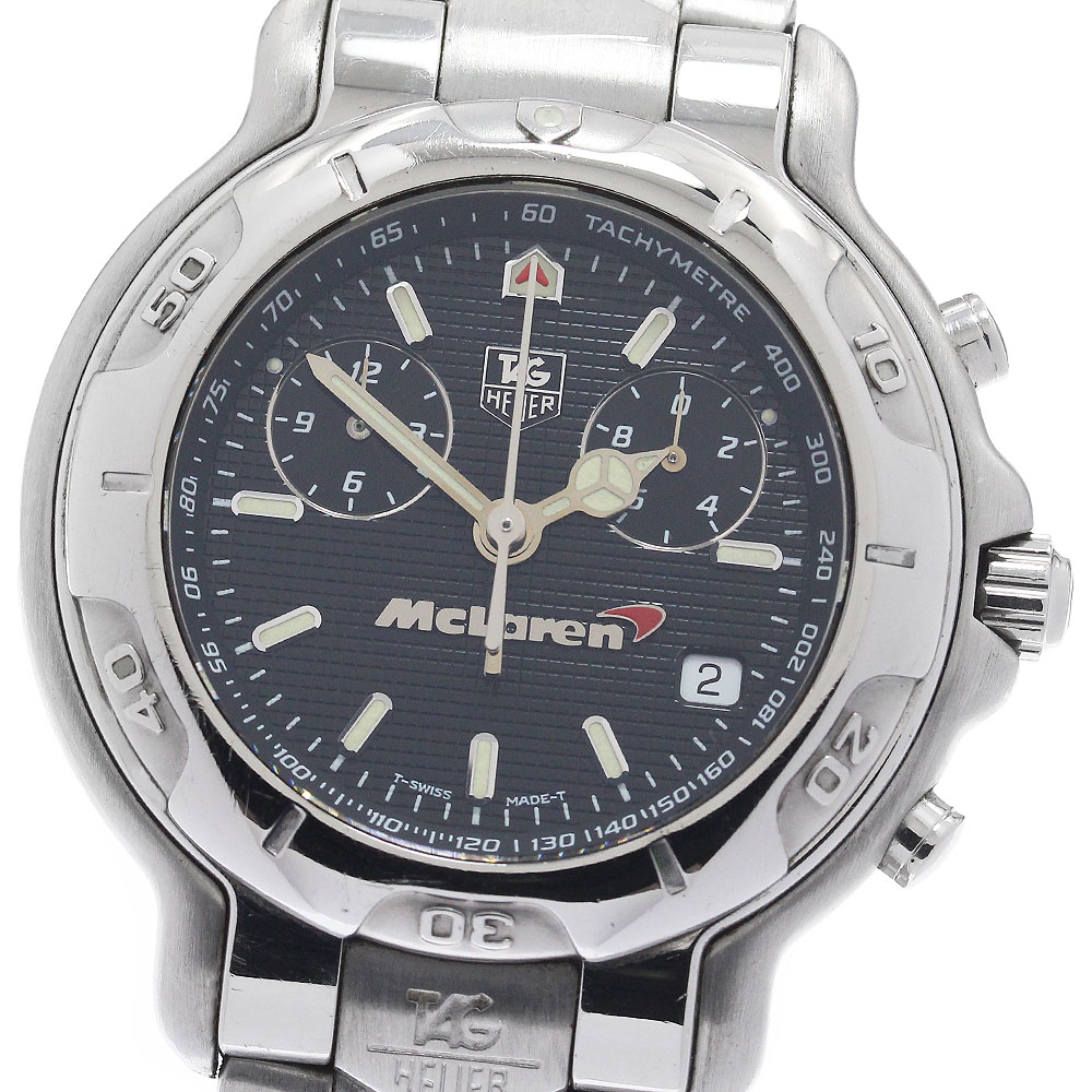 タグホイヤー TAG HEUER CH1117 6000続きもの マクラーレン クロノグラフ 石英 メンズ _960795【中古】