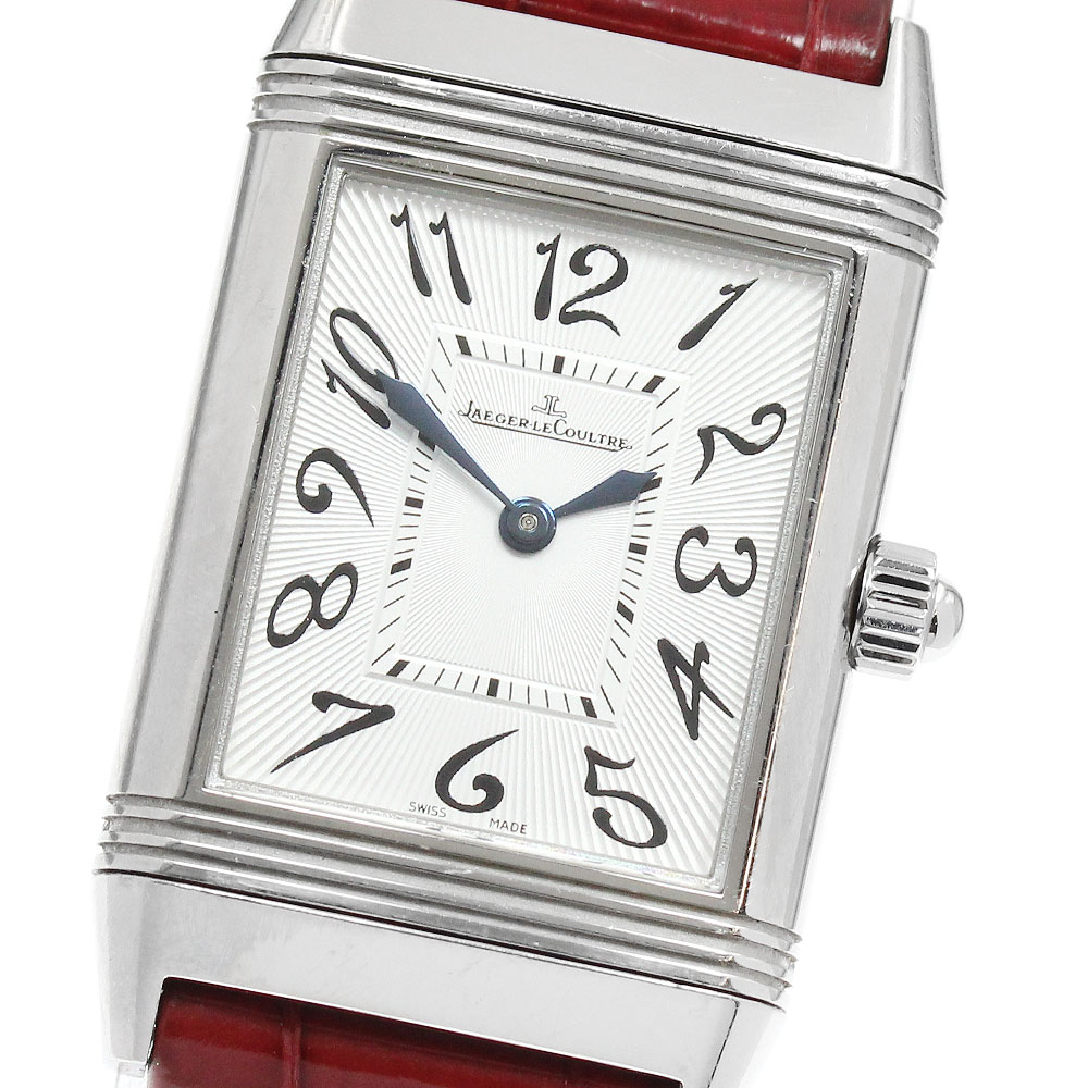 ジャガー・ルクルト JAEGER-LECOULTRE 256.8.75/Q2568402 気泡管水準器ソ 二重奏 古典派音楽 手一巻き レディース 御墨付き付き添い人_961929【中古】