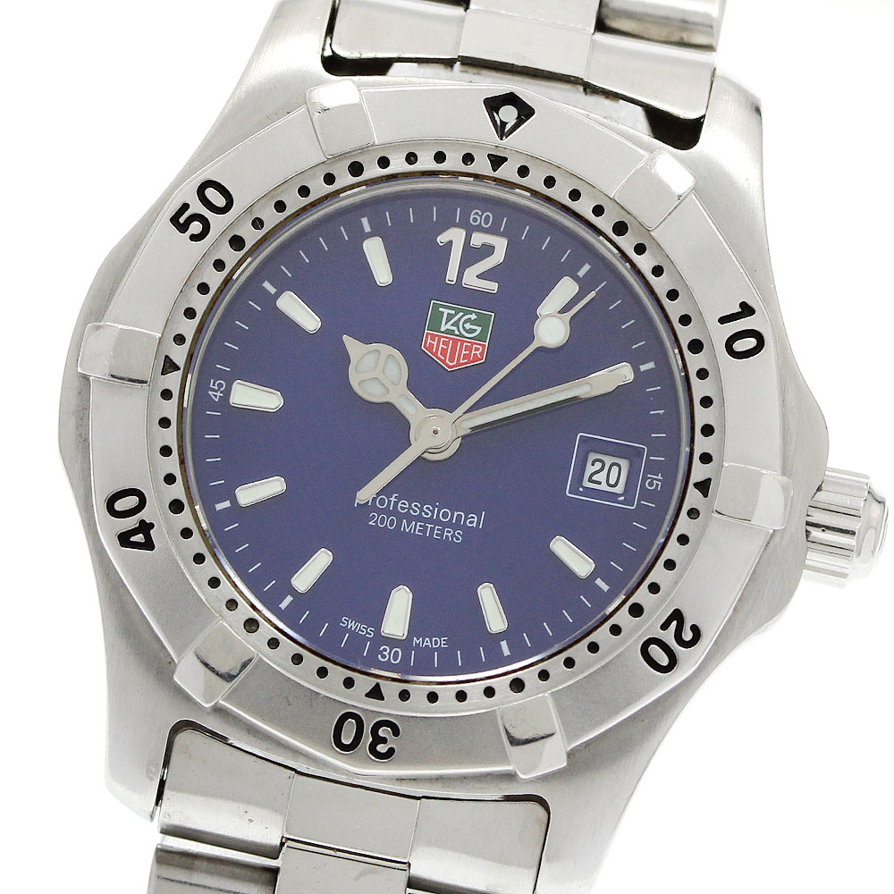 タグホイヤー TAG HEUER WK1313-1 プロフェッショナル200m デイト クォーツ レディース _962090【中古】|CLOSER