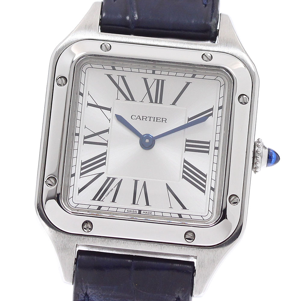 カルティエ CARTIER WSSA0023 サントスデュモン SM 石英 レディース 御墨付き付き添い人_958812【中古】