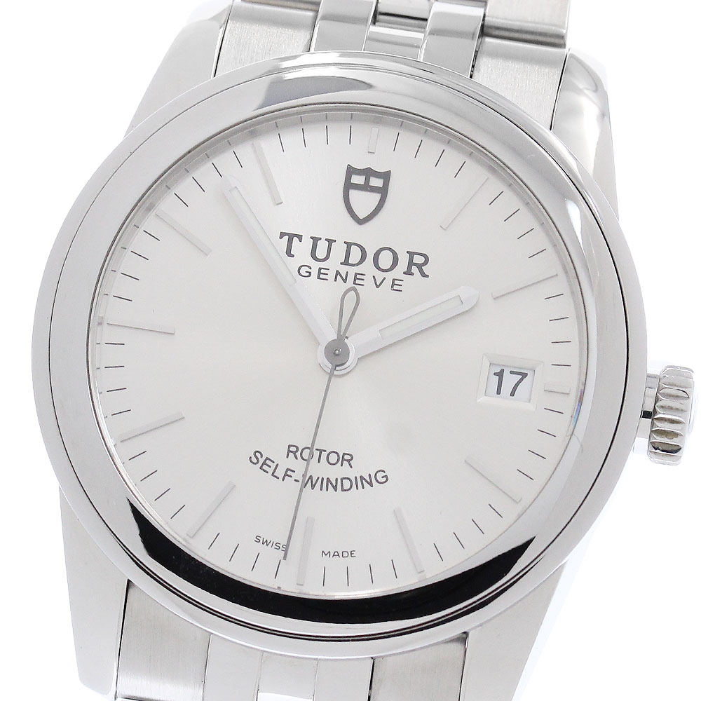チュードル TUDOR 55000 グラマー デイト 自動小銃一巻き メンズ _961516【中古】