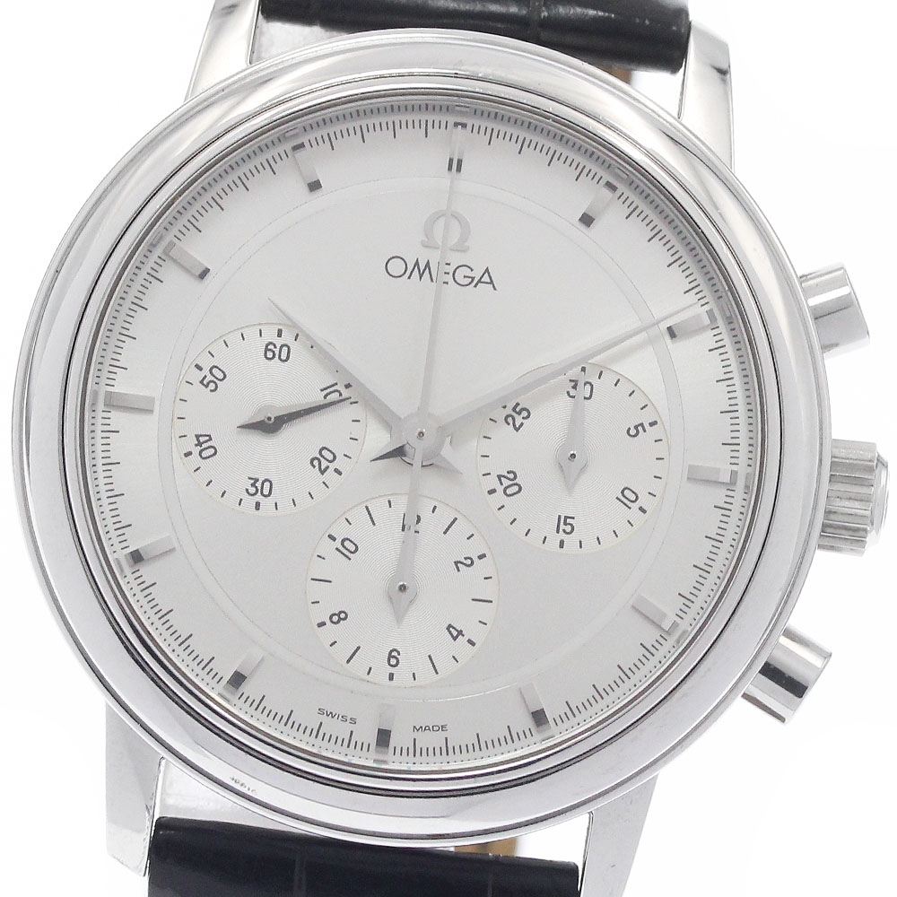ゼロ OMEGA 4840.31 天魔波旬 クロノグラフ 手一巻き メンズ _961808【中古】