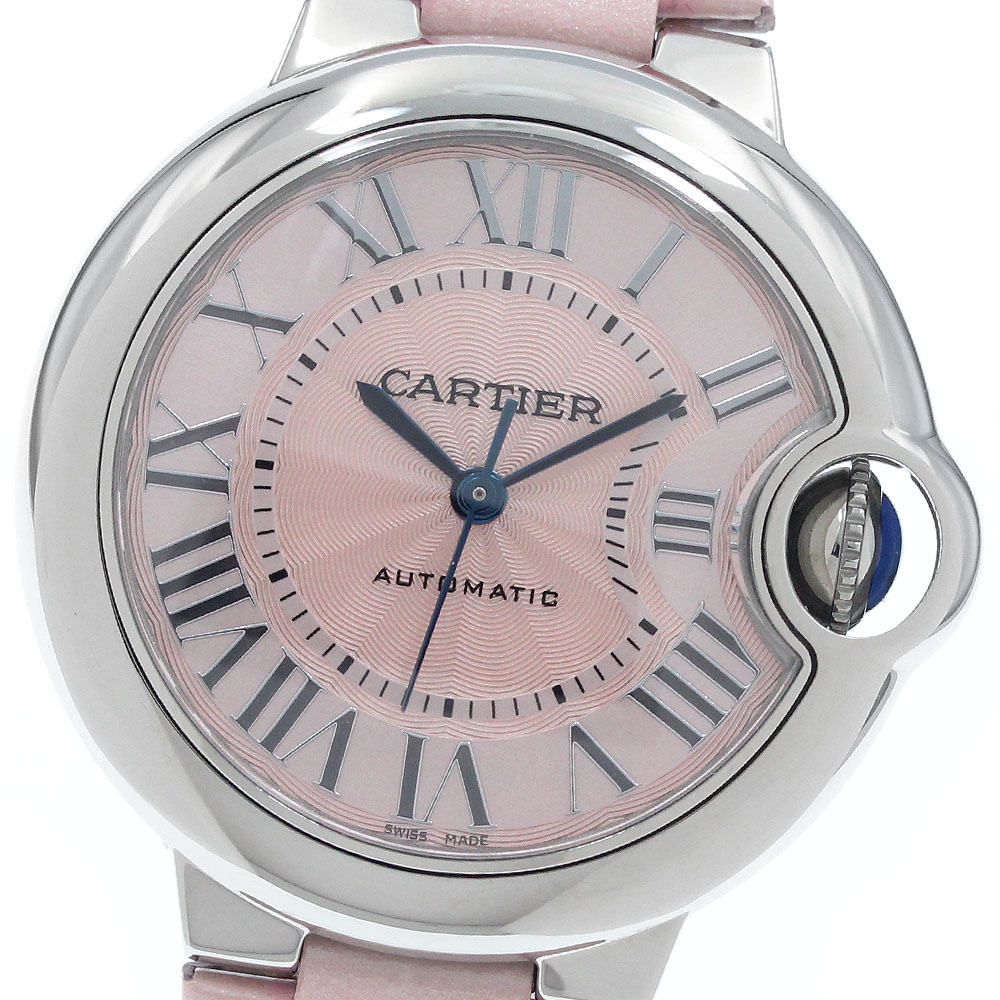 カルティエ CARTIER WSBB0031 バロン青色 ドゥ カルティエ 自動小銃一巻き レディース 美品 御墨付き付き添い人_962587【中古】